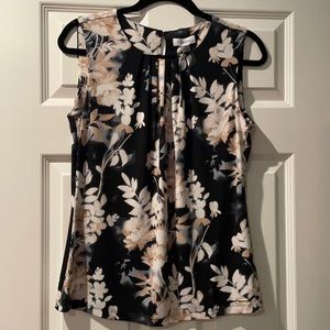 Calvin Klein Floral Print Blouse